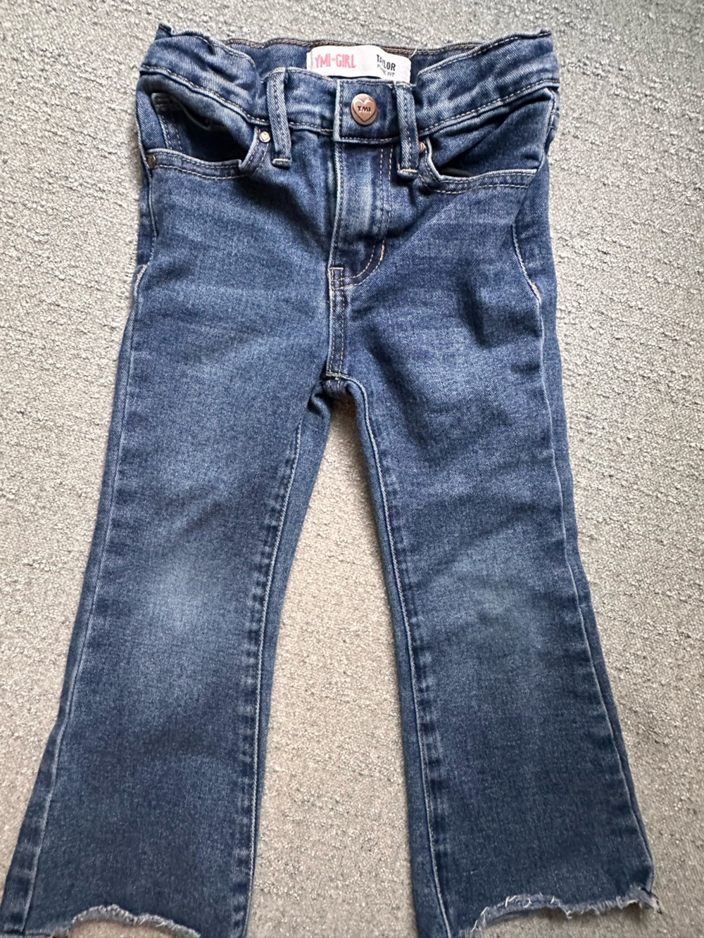 YMI Girl Dark Blue Kids' Flare Jeans